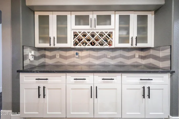 a view of a kitchen sink