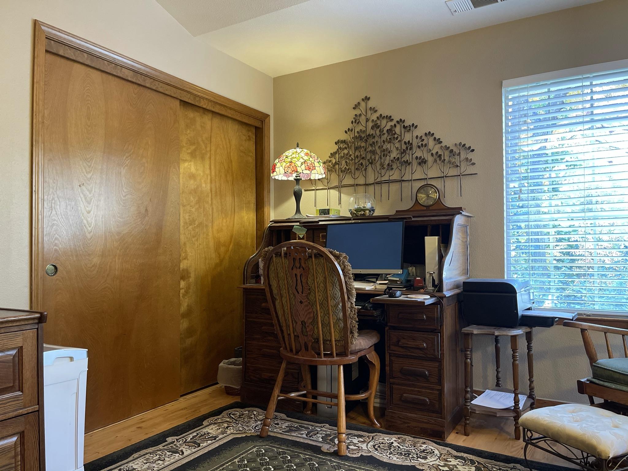 40964 Cherokee Oaks Drive Three Rivers, CA 93271 - Photo 27 of 41 a view of workspace with wooden floor windows