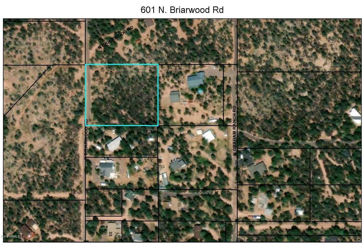 601 North Briarwood Road, Unit 1 Payson, AZ 85541 - Photo 19 of 19 601 N Briarwood Aerial Map 2