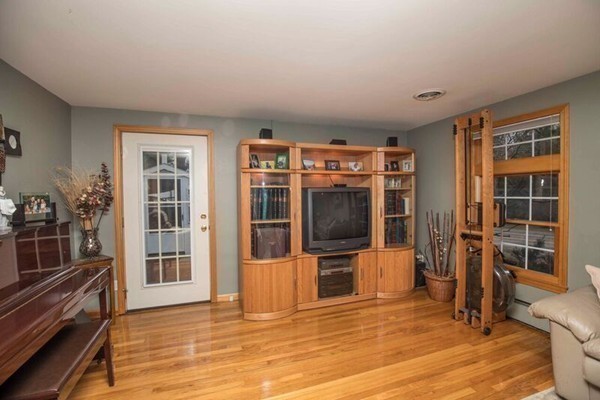 11 Hampton Road Sharon, MA 02067 - Photo 6 of 27 a view of empty room with wooden floor and windows