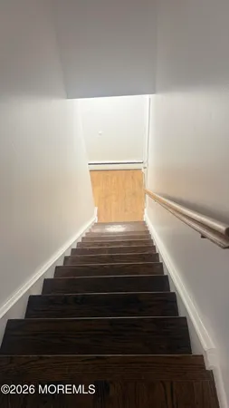 a view of a swimming pool with an ocean view