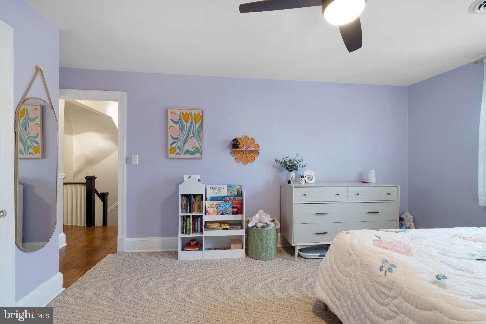 318 Hopkins Road Baltimore, MD 21212 - Photo 20 of 37 second bedroom with wood floors