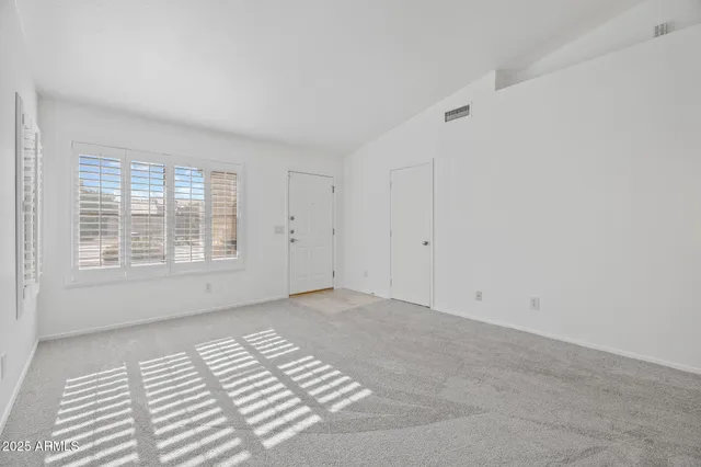 a view of a entryway door of the house