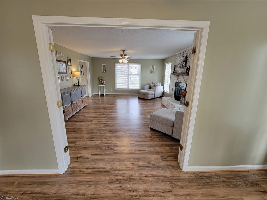 3719 Jill Drive Trinity, NC 27370 - Photo 17 of 40 View of Living Room from Sitting/Flex/Office