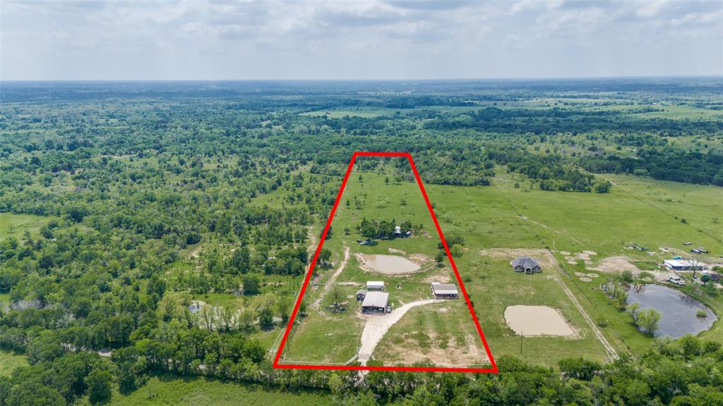 266 Fcr 1031 Wortham, TX 76693 - Photo 2 of 10 View of rural area with property boundaries highlighted