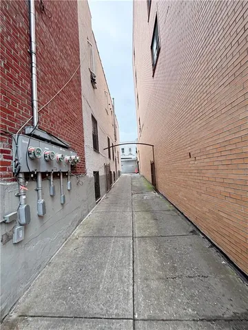 a view of outdoor space with seating area