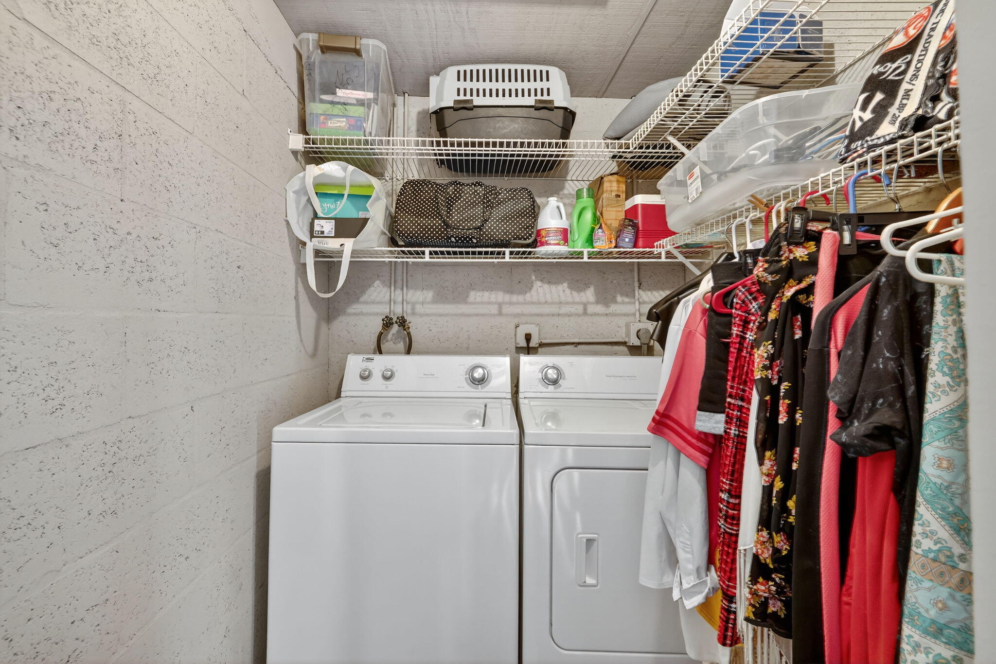 23 Lake Vista Trail, Unit 204 Port St. Lucie, FL 34952 - Photo 22 of 35 a utility room with dryer and washer