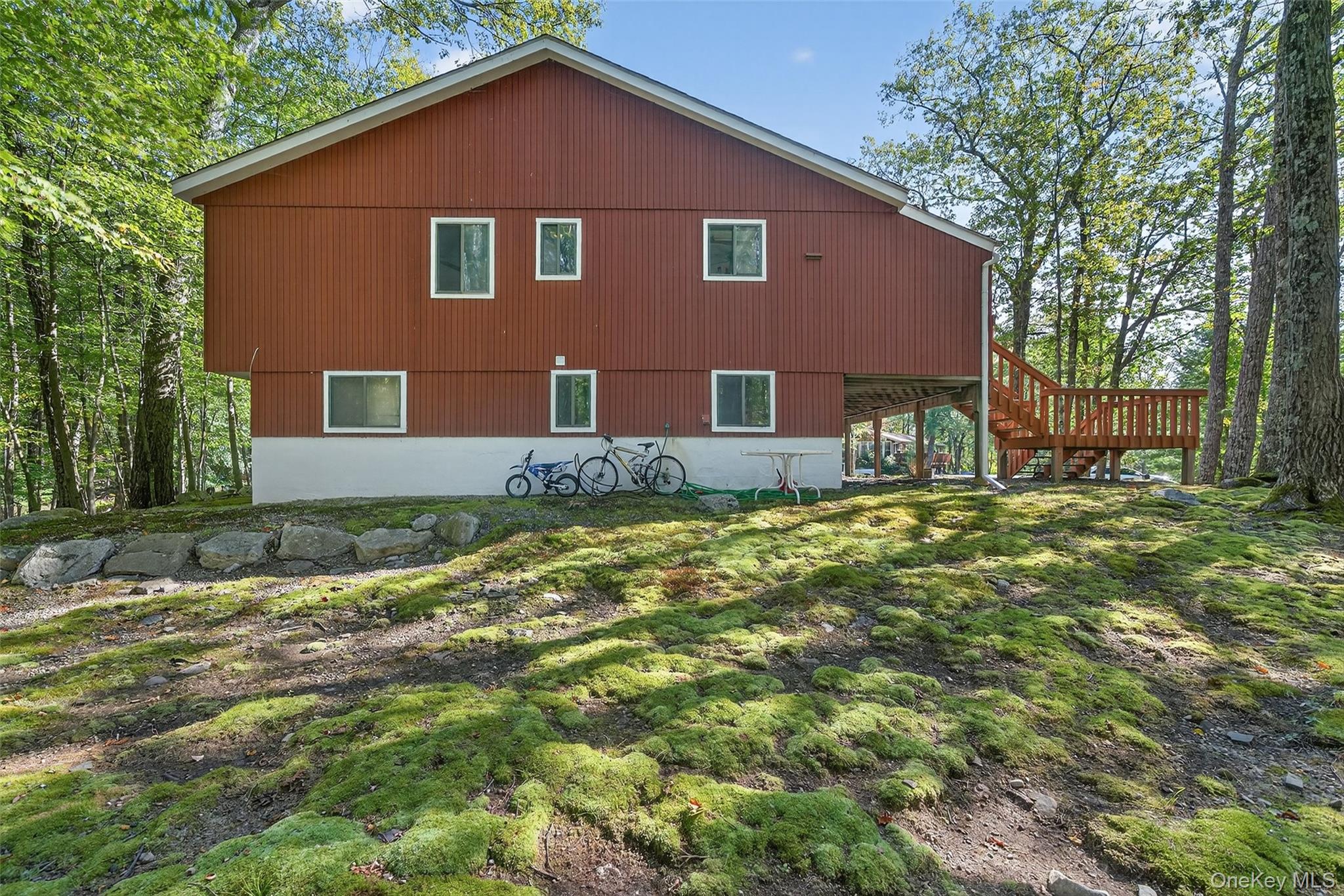75 Pebble Path Rock Hill, NY 12775 - Photo 31 of 39 a front view of a house with garden