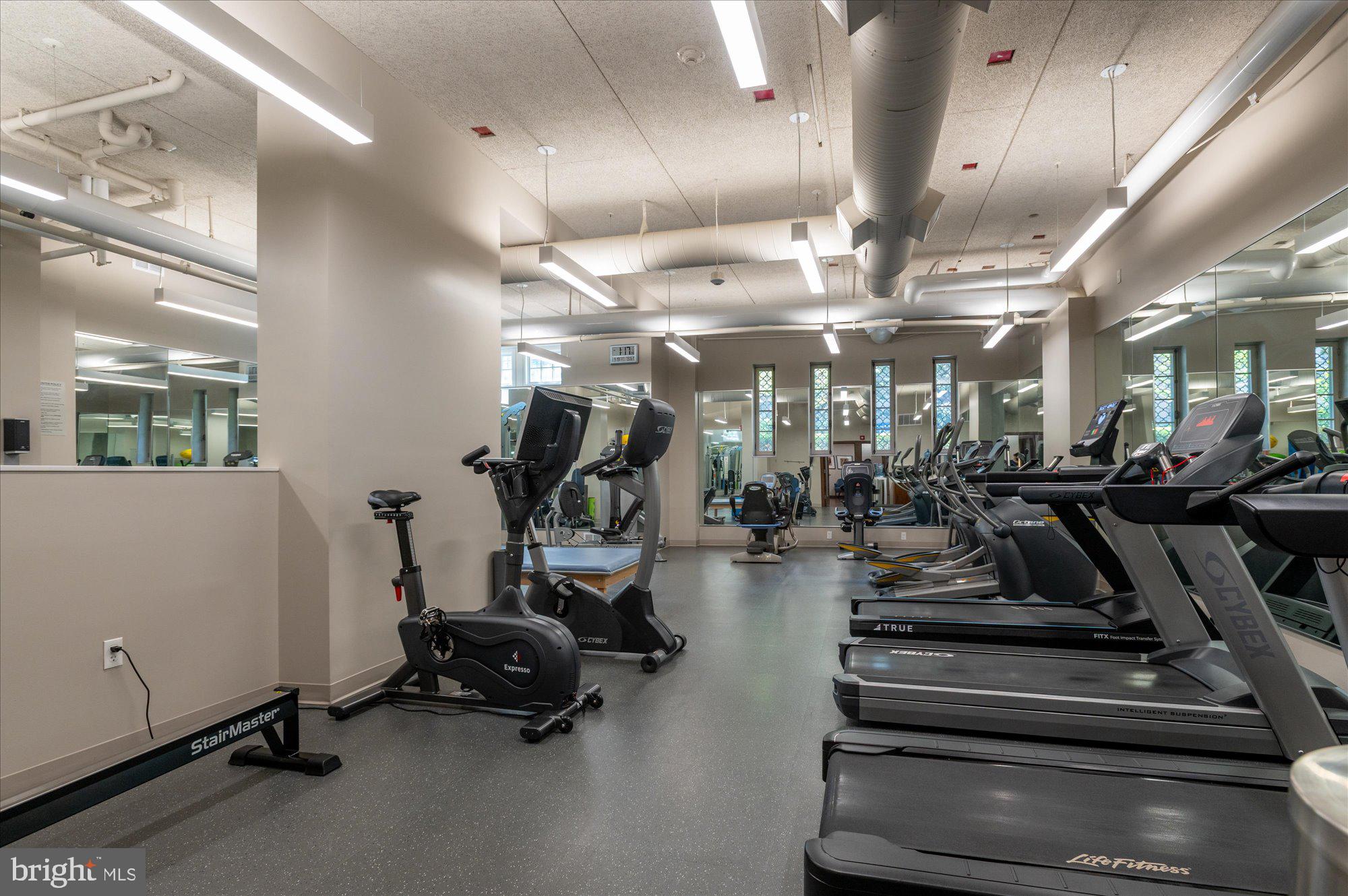 2101 Connecticut Avenue Northwest, Unit 78 Washington, DC 20009 - Photo 42 of 54 a view of a room with gym equipment