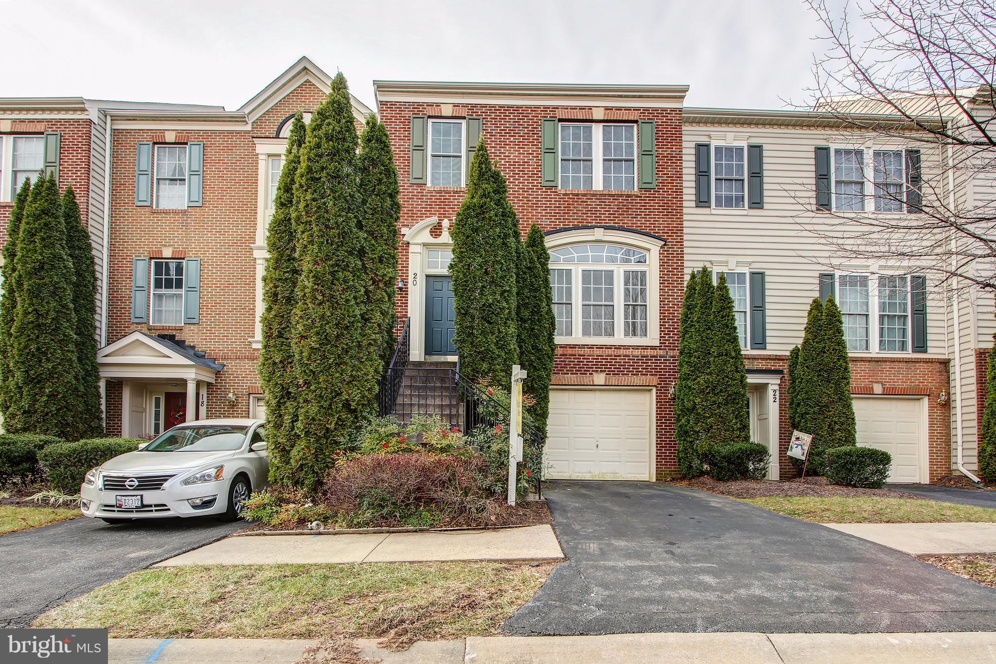 20 Rockingham Court Germantown, MD 20874 - Photo 1 of 30 Front entrance with attached garage