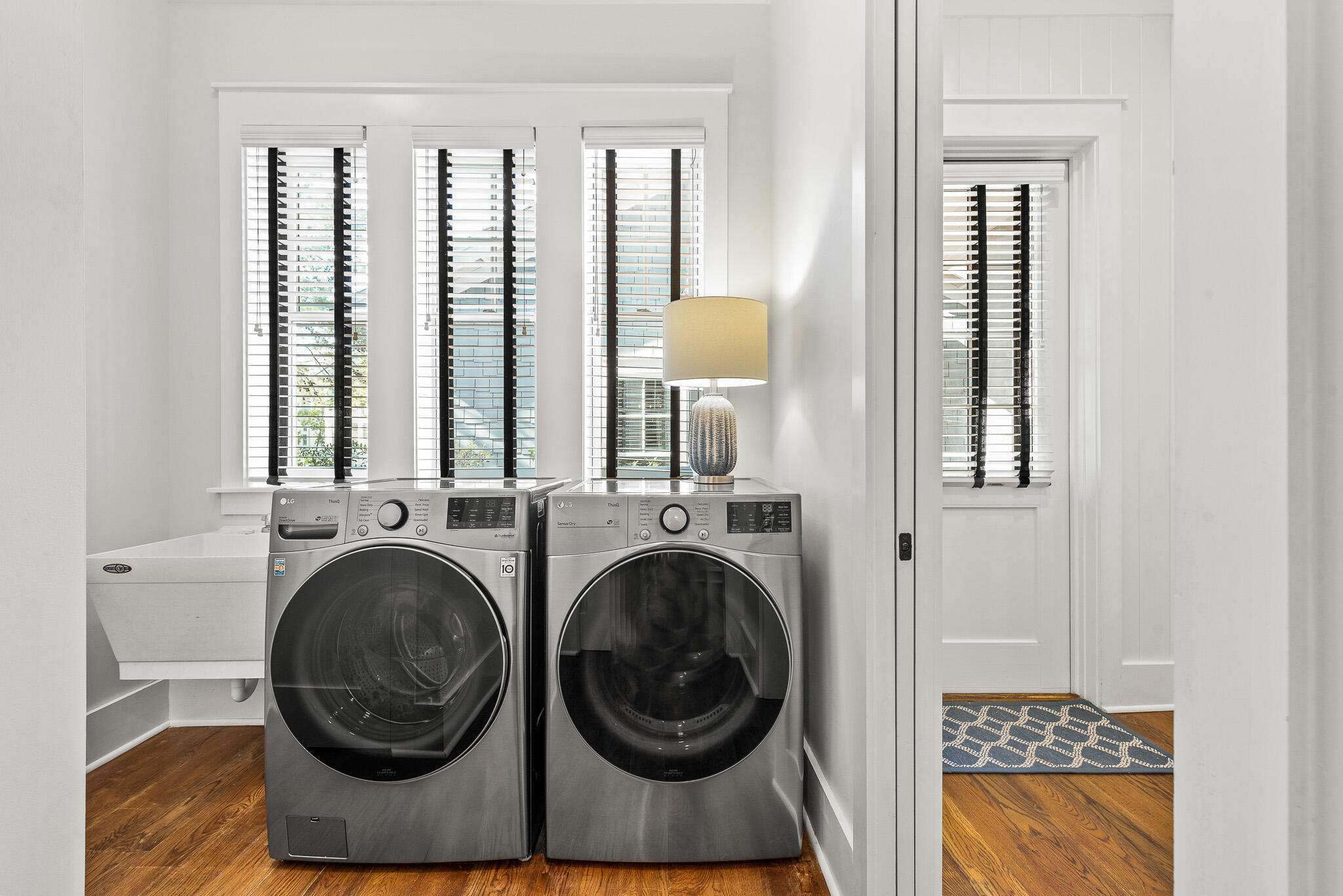 30 North Shingle Lane Watersound, FL 32461 - Photo 23 of 45 a view of a bedroom with washer and dryer