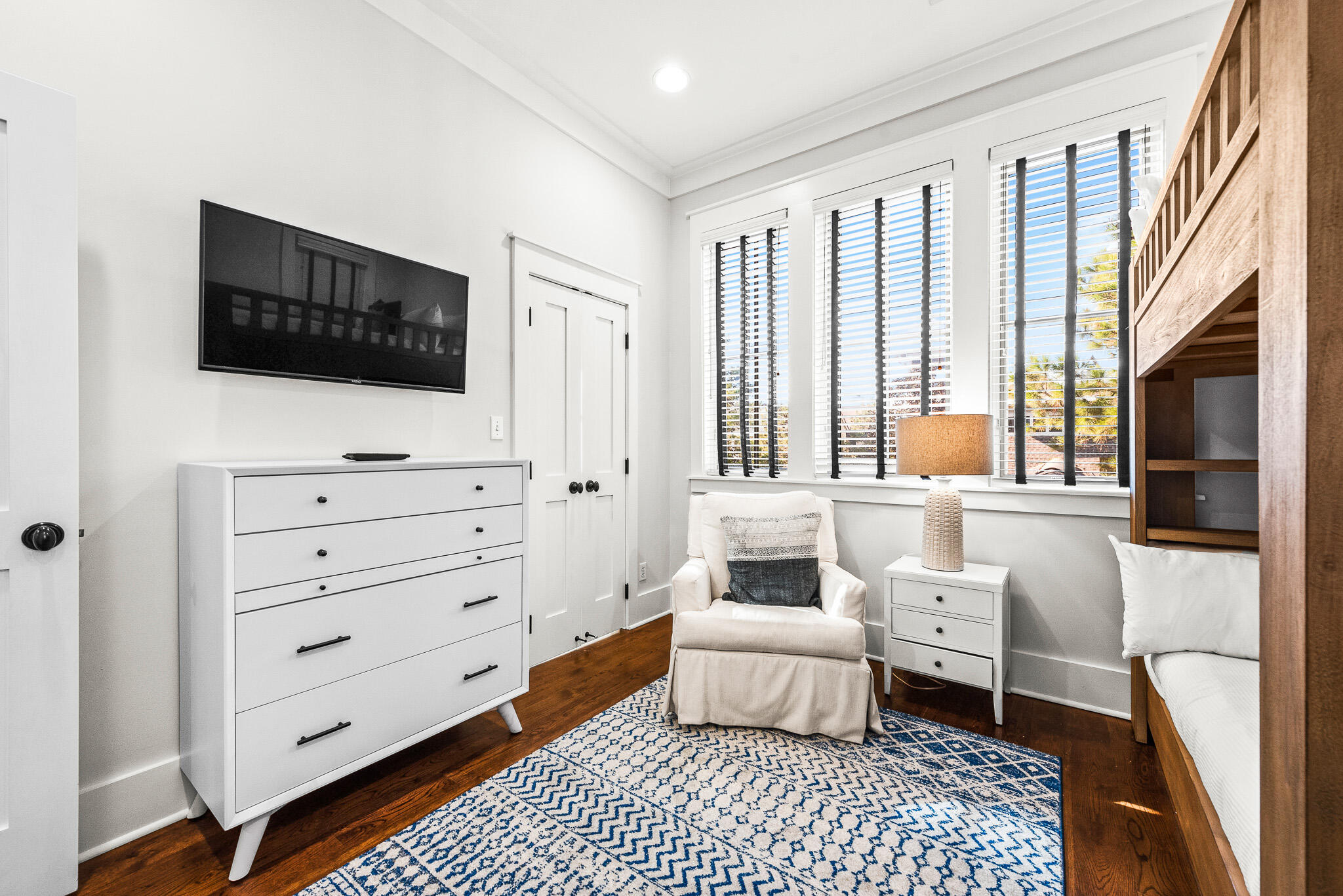 30 North Shingle Lane Watersound, FL 32461 - Photo 30 of 45 a living room with furniture and a flat screen tv
