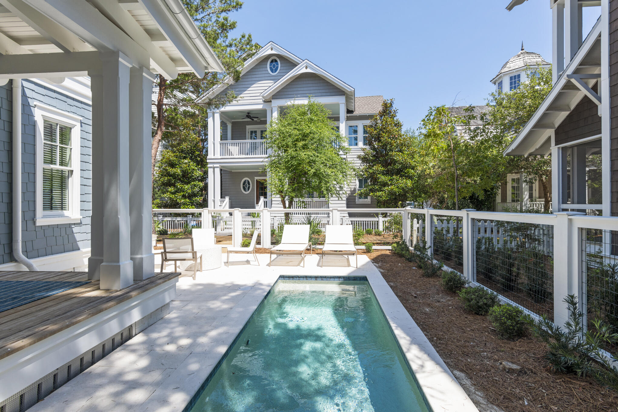 30 North Shingle Lane Watersound, FL 32461 - Photo 37 of 45 a view of house with backyard outdoor seating and hardwood