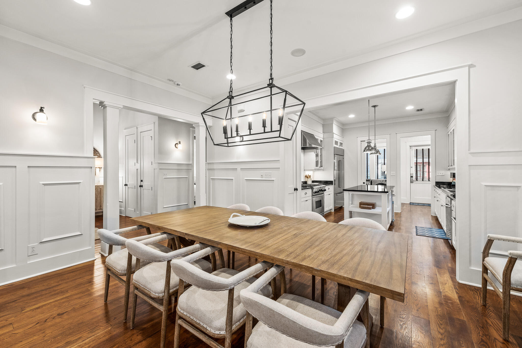 30 North Shingle Lane Watersound, FL 32461 - Photo 4 of 45 a dinning area with furniture and wooden floor