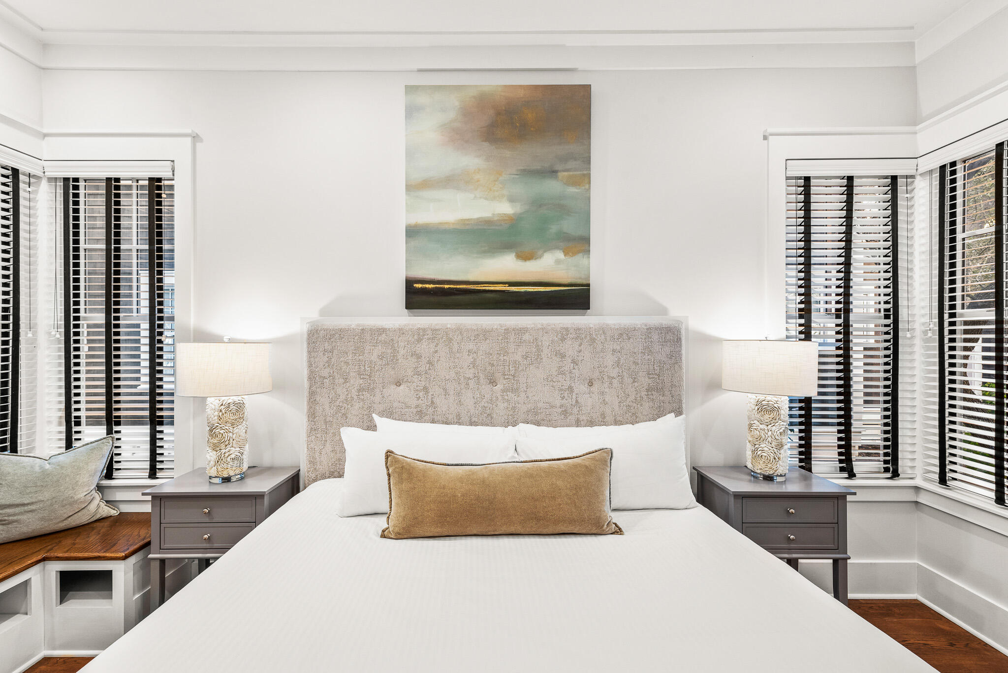 30 North Shingle Lane Watersound, FL 32461 - Photo 7 of 45 a bedroom with a large bed and a window