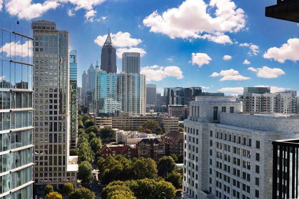 1080 Peachtree Street Northeast, Unit 1906 Atlanta, GA 30309 - Photo 17 of 46 a city view