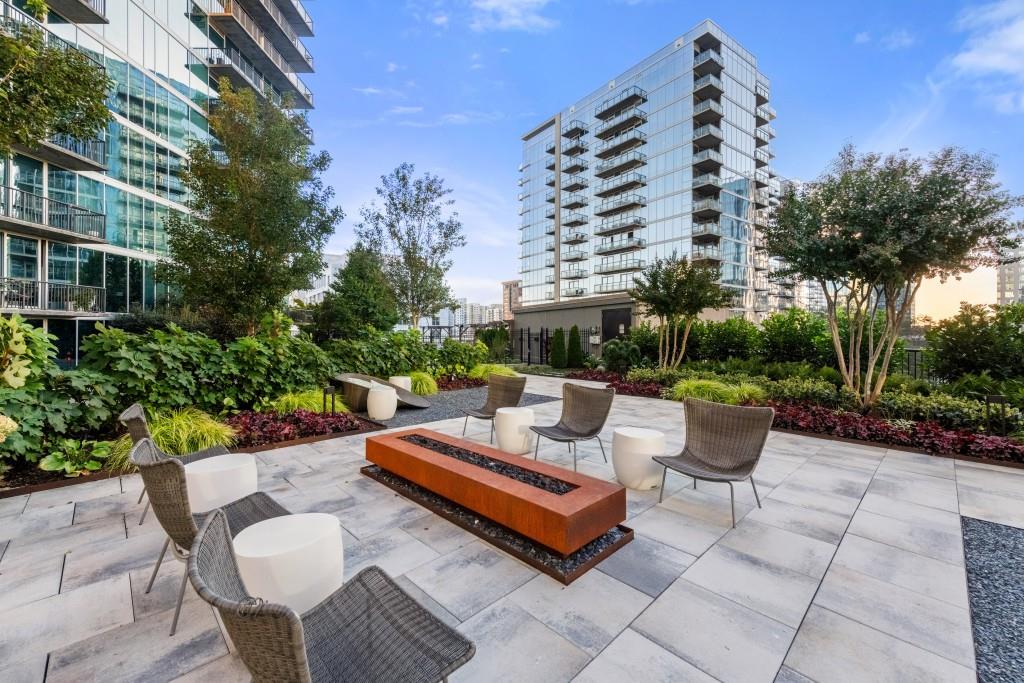1080 Peachtree Street Northeast, Unit 1906 Atlanta, GA 30309 - Photo 36 of 46 a view of a patio