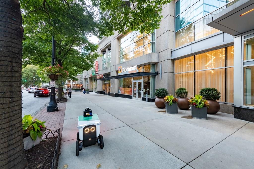 1080 Peachtree Street Northeast, Unit 1906 Atlanta, GA 30309 - Photo 46 of 46 a view of the street with cars