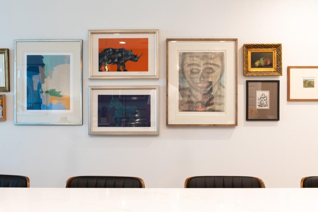 1080 Peachtree Street Northeast, Unit 1906 Atlanta, GA 30309 - Photo 7 of 46 a living room with furniture and a fireplace