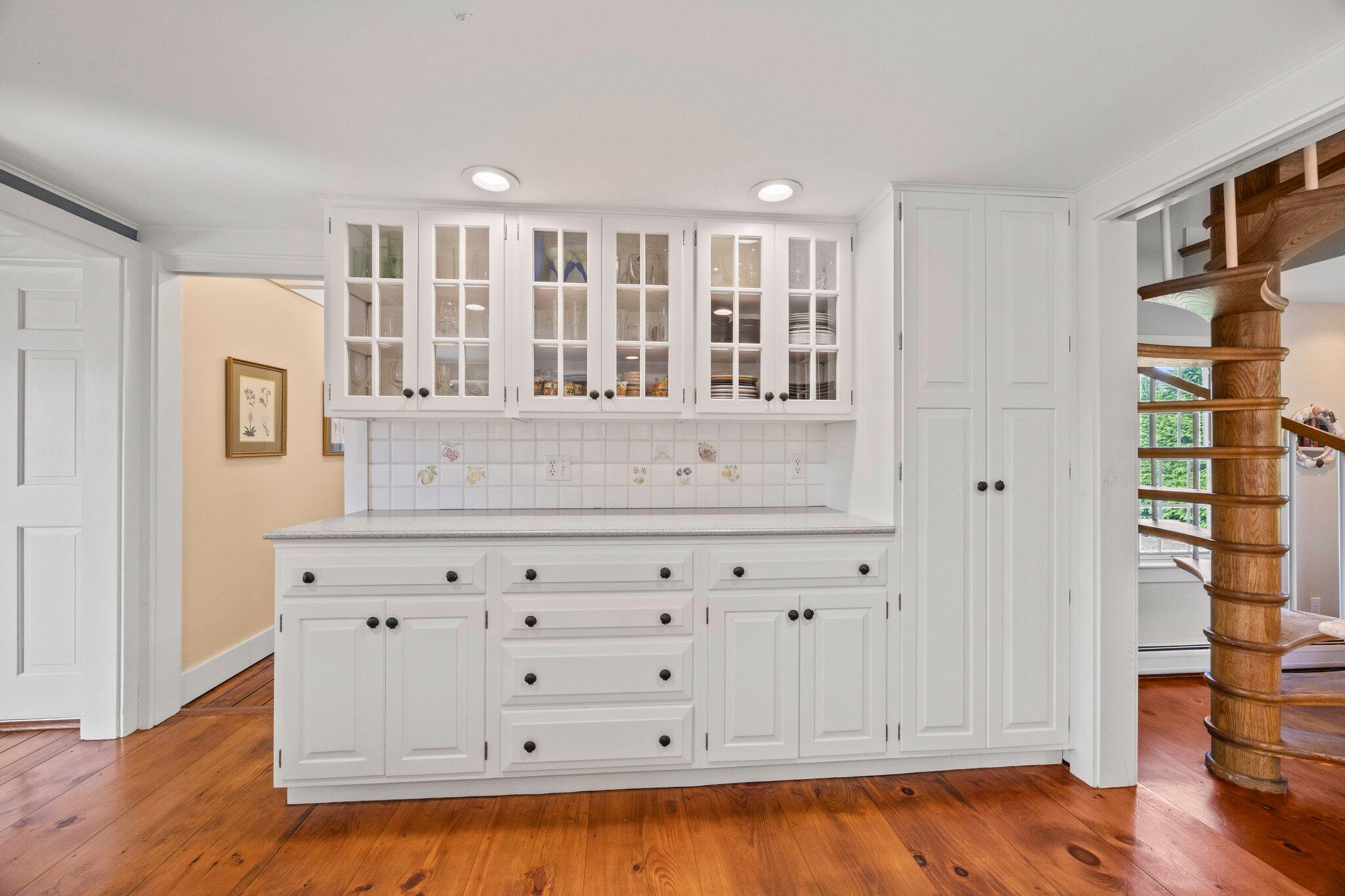 47 Quasson Road Chatham, MA 02633 - Photo 14 of 47 a view of kitchen with granite countertop cabinets and wooden floor