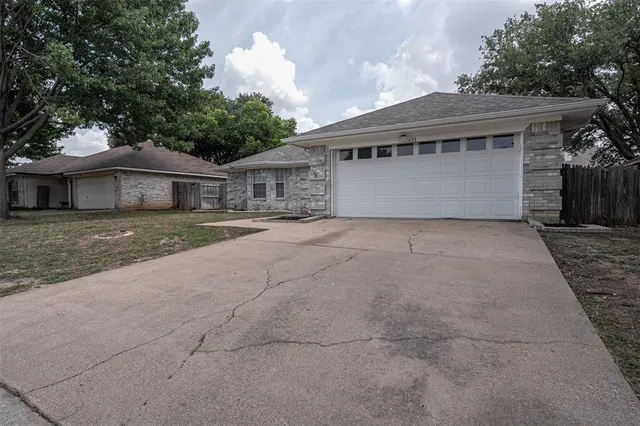a view of house with outdoor space area