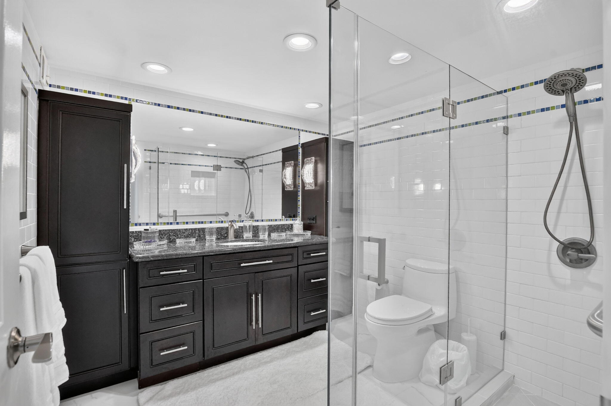 2000 South Ocean Boulevard, Unit 16B Boca Raton, FL 33432 - Photo 20 of 75 Renovated Primary Bath