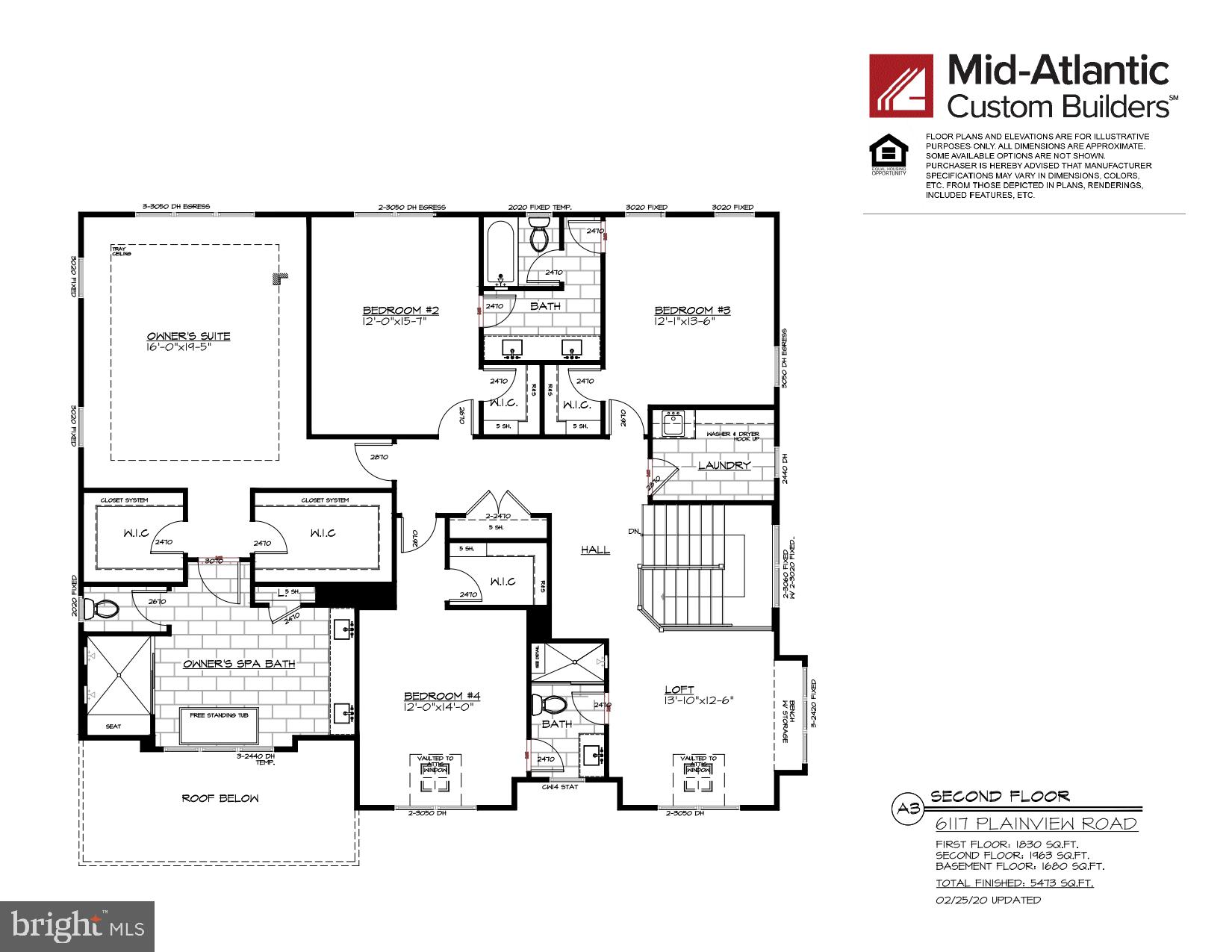 6117 Plainview Road Bethesda, MD 20817 - Photo 18 of 19 Upper Level Floor Plan