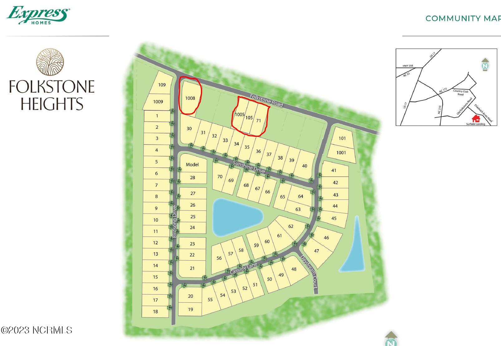 402 Folkstone Road, Unit LOT 71 Holly Ridge, NC 28445 - Photo 2 of 37 Lot 1005 off Folkstone Road