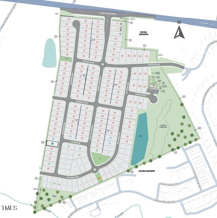 1129 Sun Spgs Road Wake Forest, NC 27587 - Photo 22 of 29 Site Map