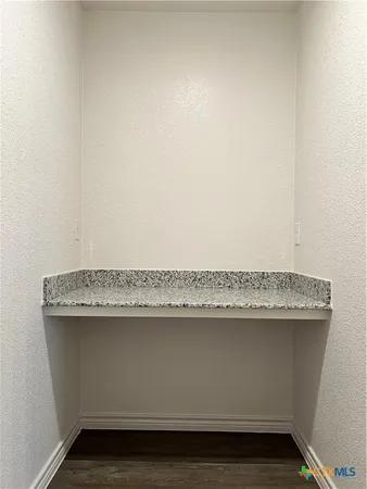 a close view of washer and dryer