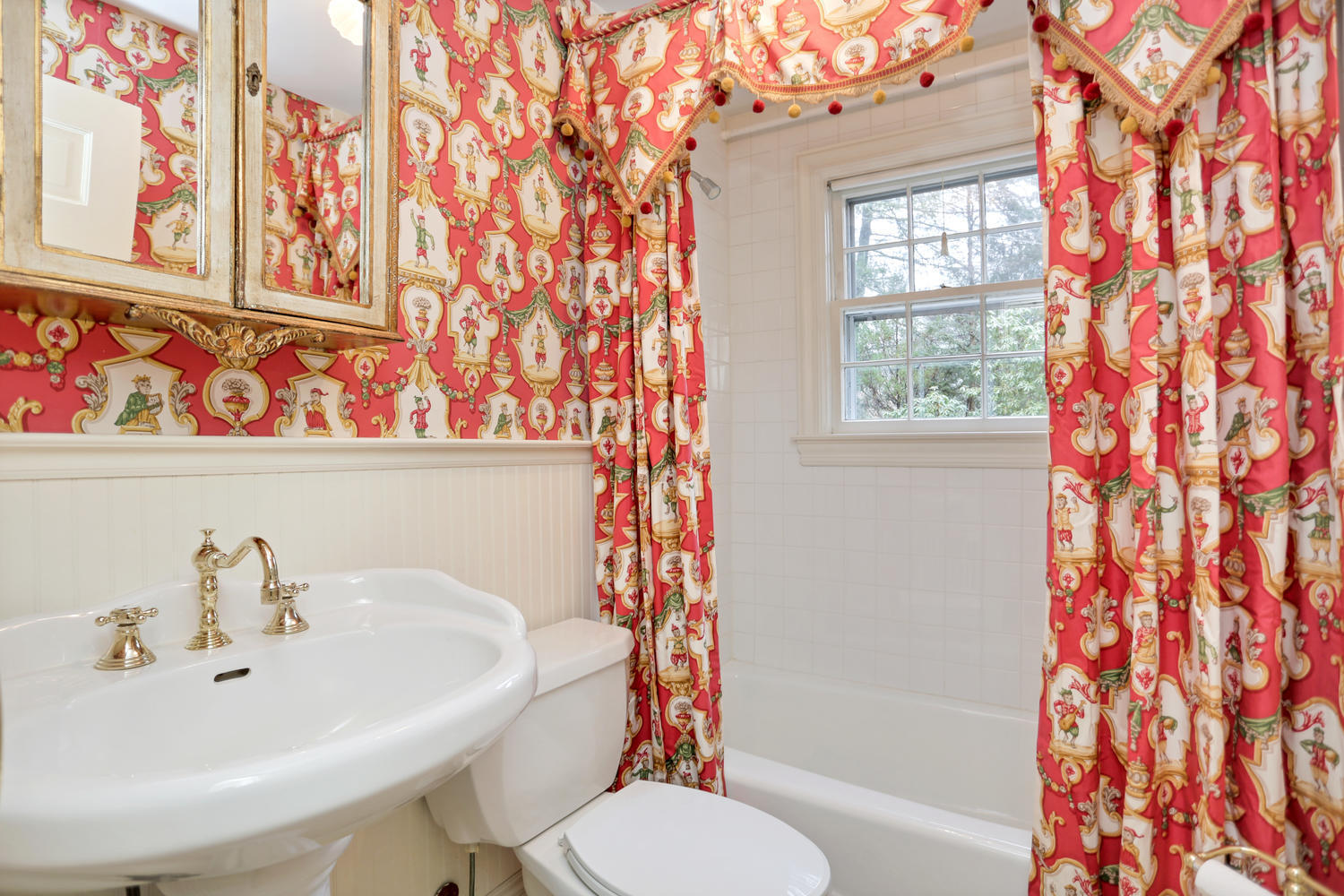 65 Nursery Road New Canaan, CT 06840 - Photo 19 of 37 a bathroom with a sink and a bathtub