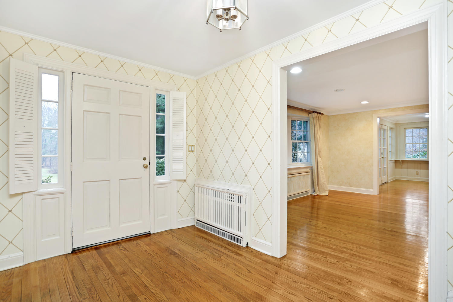 65 Nursery Road New Canaan, CT 06840 - Photo 4 of 37 a view of an empty room with wooden floor
