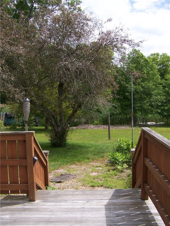 4 Diamond Hill Road Hopkinton, RI 02808 - Photo 11 of 40 view from back porch into back yard...
