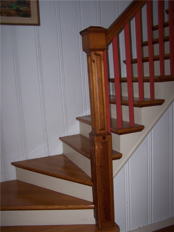 4 Diamond Hill Road Hopkinton, RI 02808 - Photo 20 of 40 great stair way...all softly painted wood walls in the halls