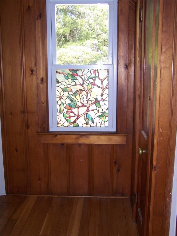 4 Diamond Hill Road Hopkinton, RI 02808 - Photo 32 of 40 as you come up the stairs, to your left is this beautiful stained glass window ... bedrooms and bathroom the right