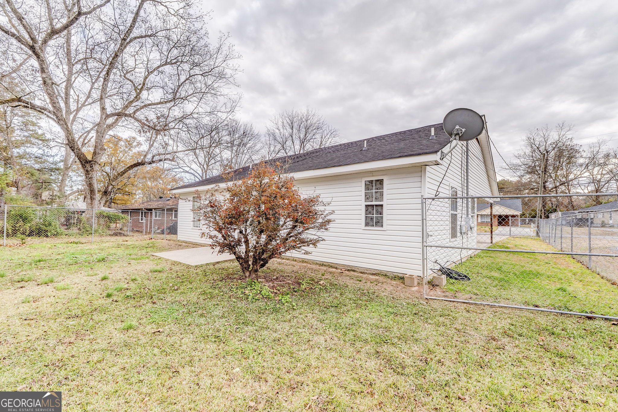 1 Green Acre Road Northeast Rome, GA 30165 - Photo 24 of 30 a view of a yard with snow on the road