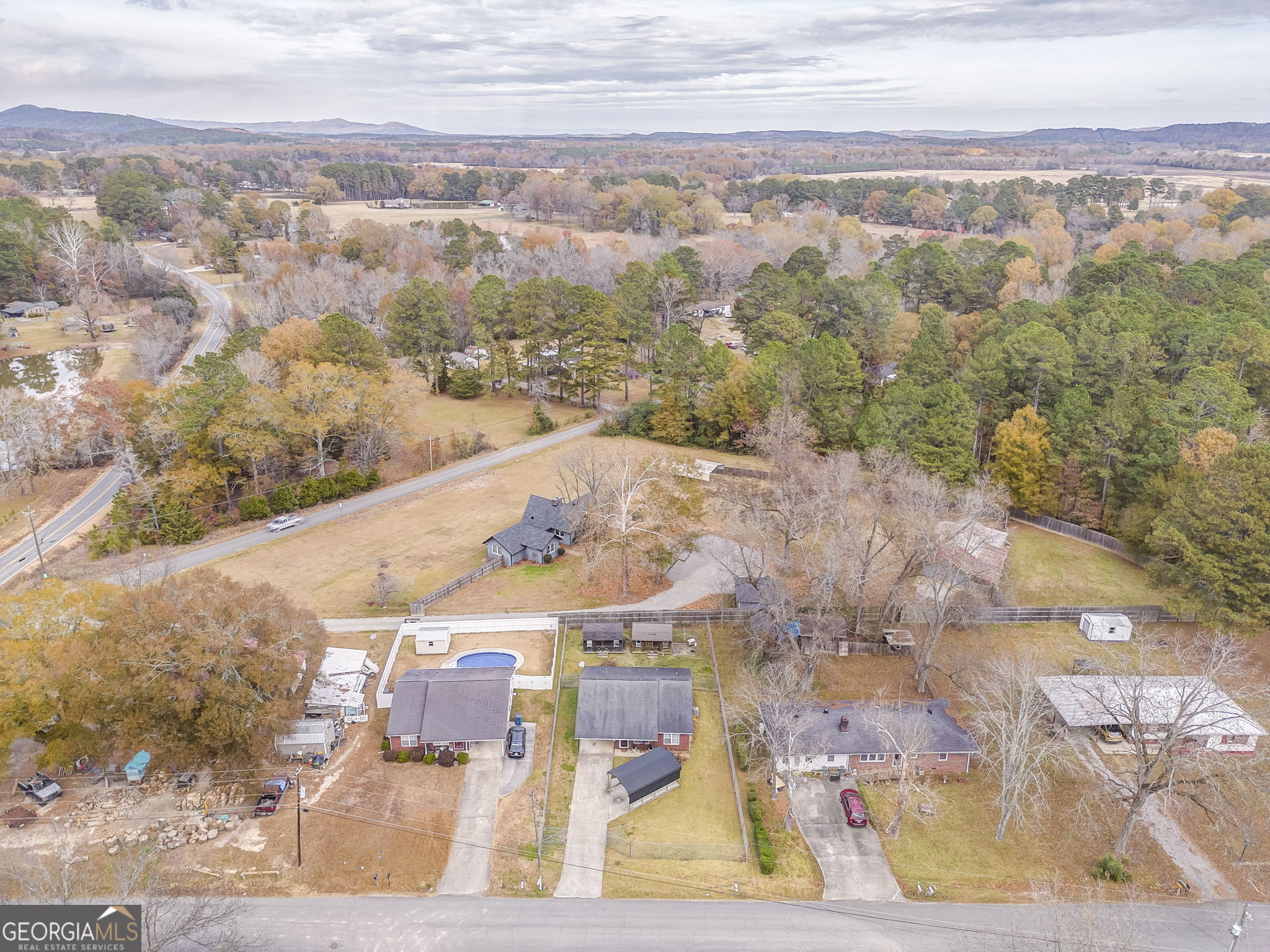 1 Green Acre Road Northeast Rome, GA 30165 - Photo 30 of 30 a view of city and mountain
