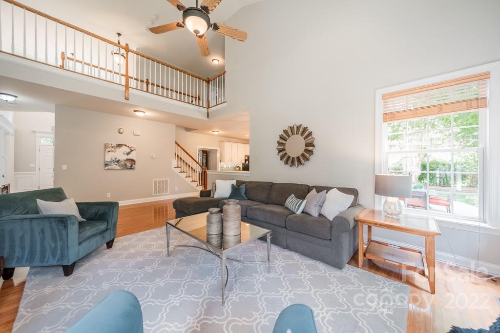 9622 Baileywick Road Charlotte, NC 28277 - Photo 18 of 39 a living room with furniture and a large window