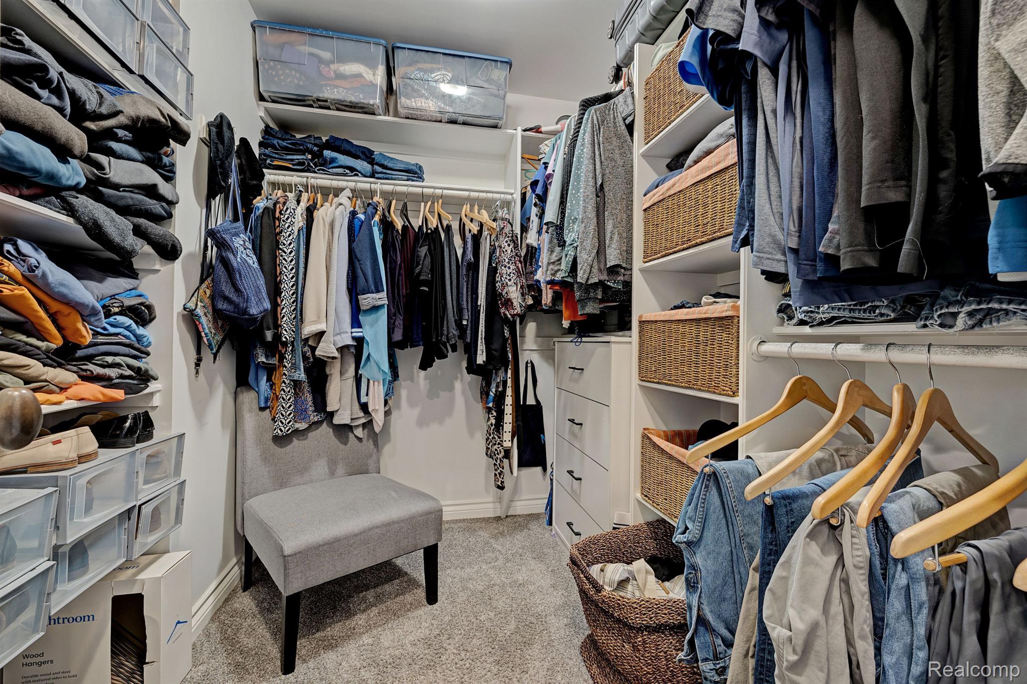 1372 McKail Road Leonard, MI 48367 - Photo 36 of 92 Primary closet