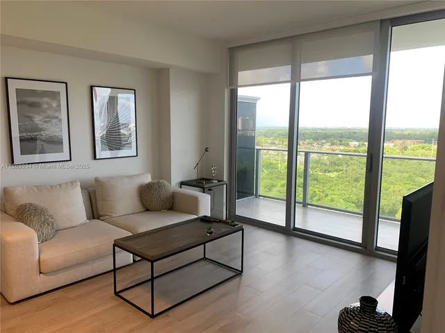 a black white kitchen with a stove