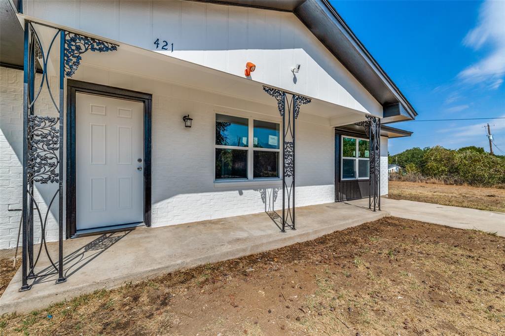 a house with a outdoor space