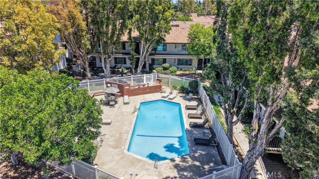 1200 West Lambert Road, Unit 22 La Habra, CA 90631 - Photo 20 of 27 Aerial view swimming pool