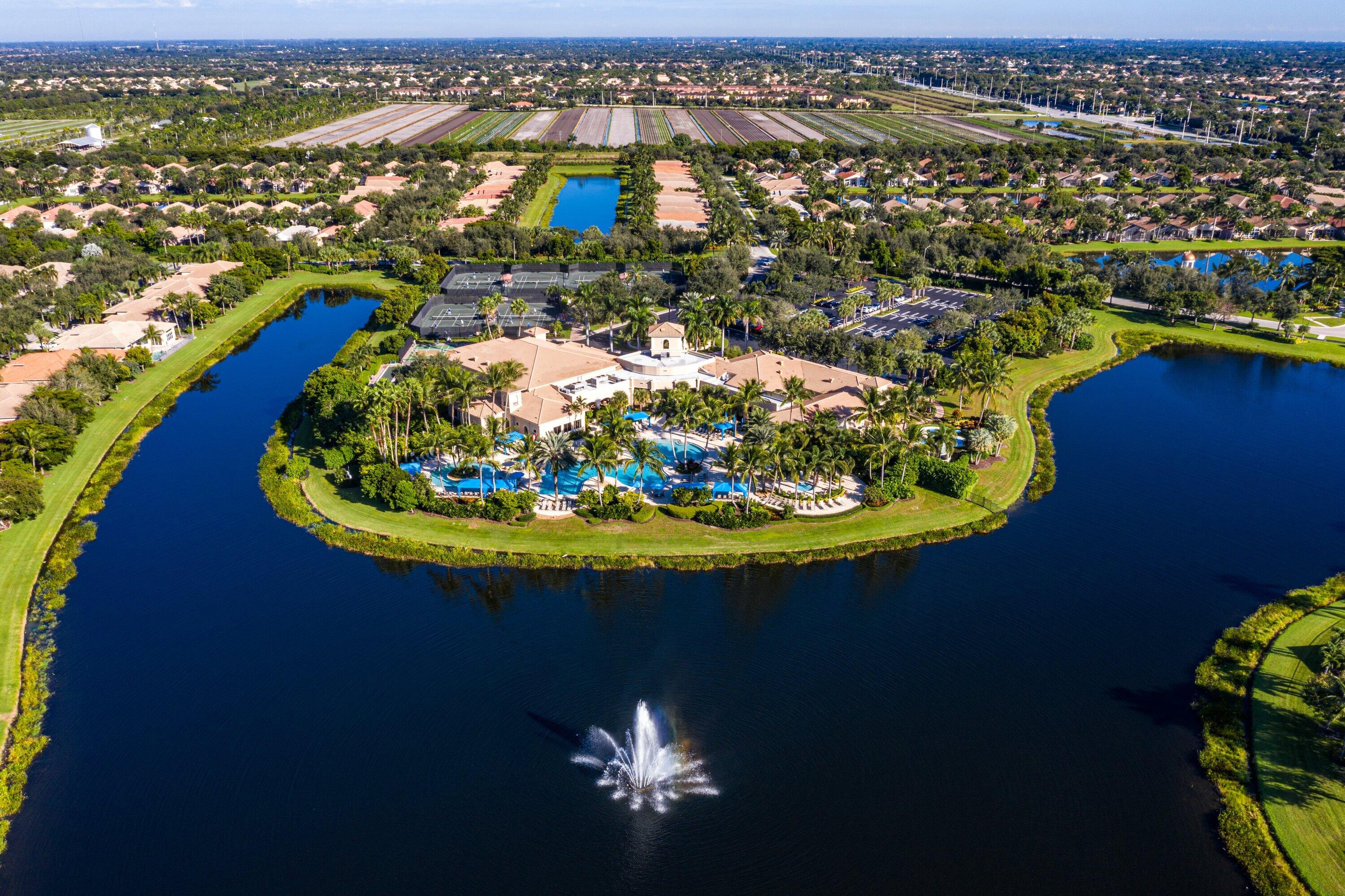 13063 Salinas Point Way Delray Beach, FL 33446 - Photo 33 of 43 Clubhouse Aerial 1
