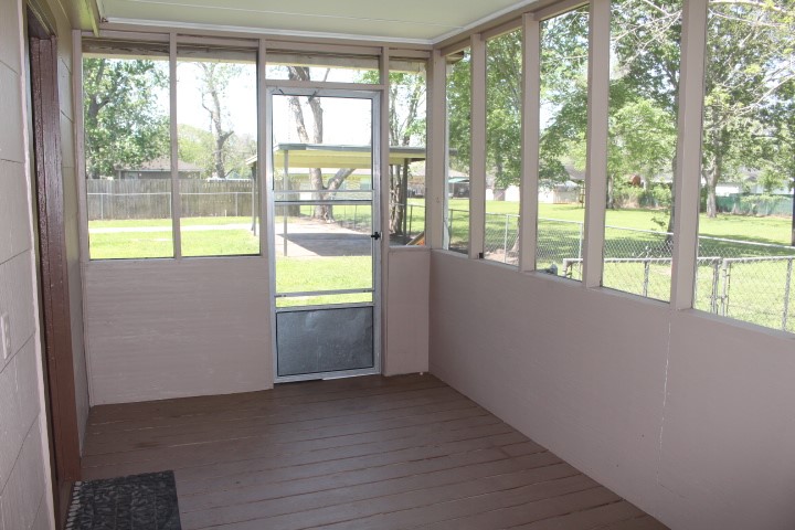 707 Alice Street Sweeny, TX 77480 - Photo 12 of 13 Screened in porch