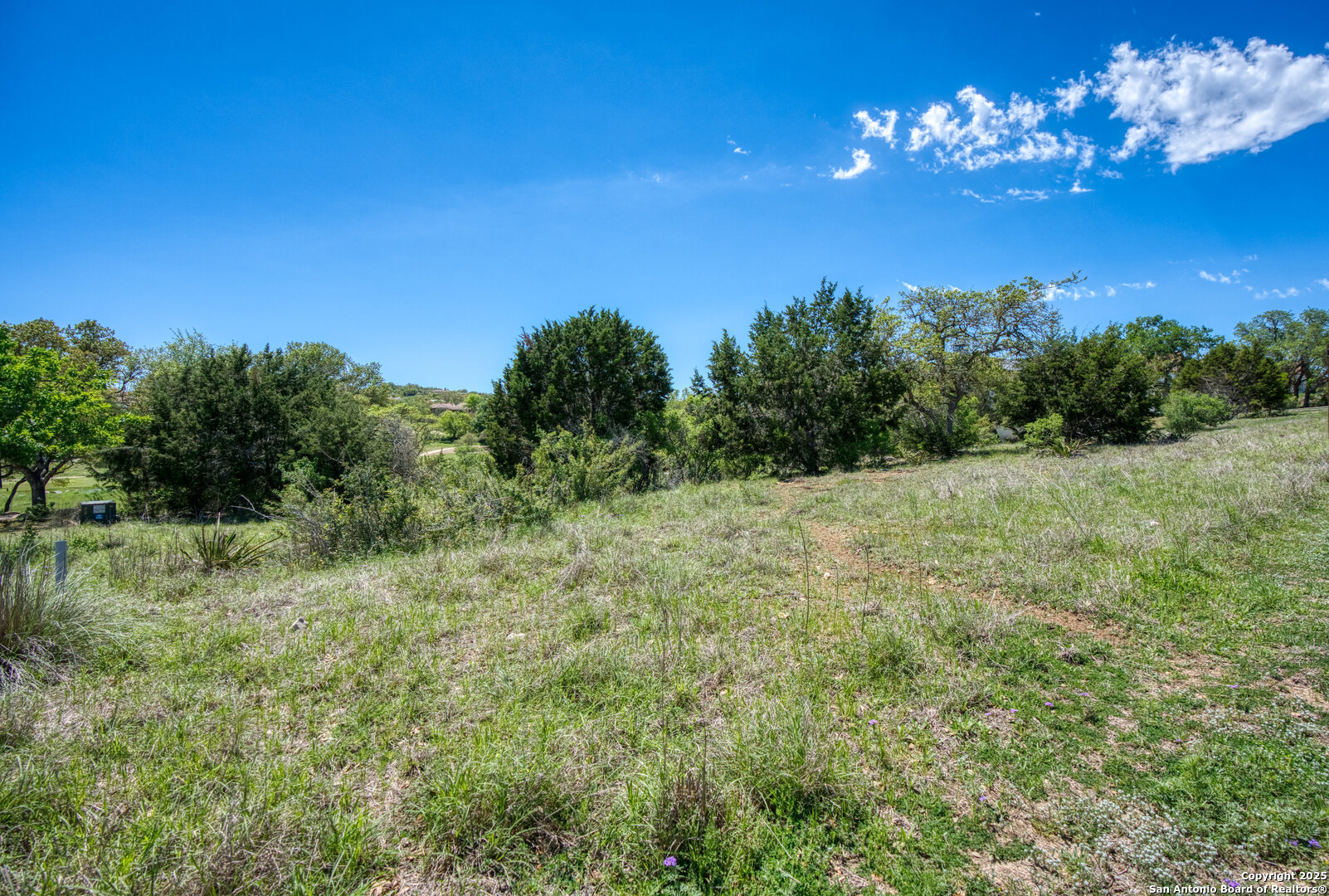 Lot 15 Muirfield Boerne, TX 78006 - Photo 9 of 18 a view of a big yard with an outdoor space and seating