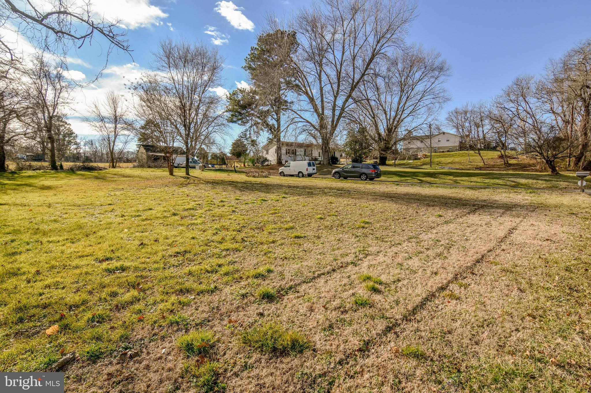 505 Armiger Road Huntingtown, MD 20639 - Photo 12 of 22 Flat Open Yard Ready for You to Make Your Own