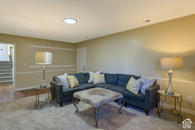 1933 Rua Branco Drive Sandy, UT 84093 - Photo 29 of 42 family room from Garage entry.