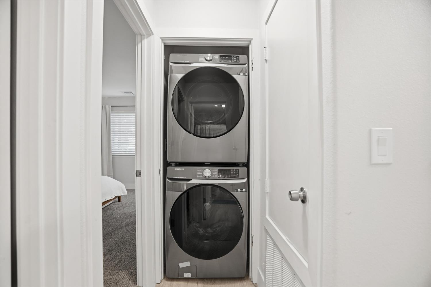 3424 Vintage Drive, Unit 152 Modesto, CA 95356 - Photo 15 of 24 a close up view of a washer and dryer