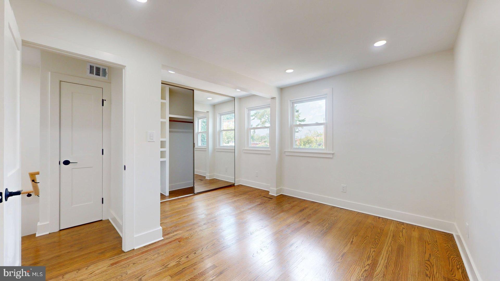 38 Crittenden Street Northeast Washington, DC 20011 - Photo 17 of 48 a view of an empty room and window