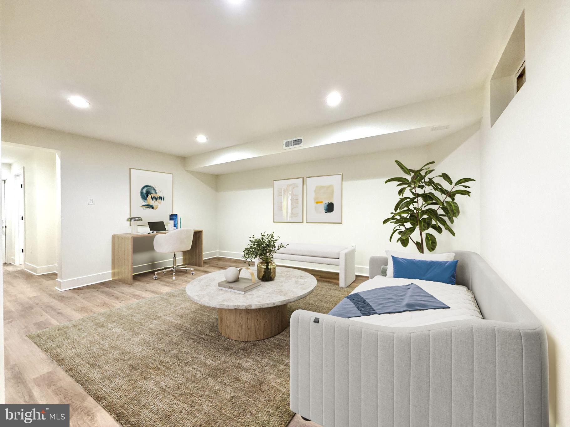 38 Crittenden Street Northeast Washington, DC 20011 - Photo 26 of 48 a living room with furniture and wooden floor